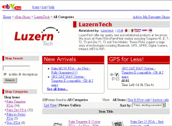 LuzernTech eBay.co.uk Screen Shot